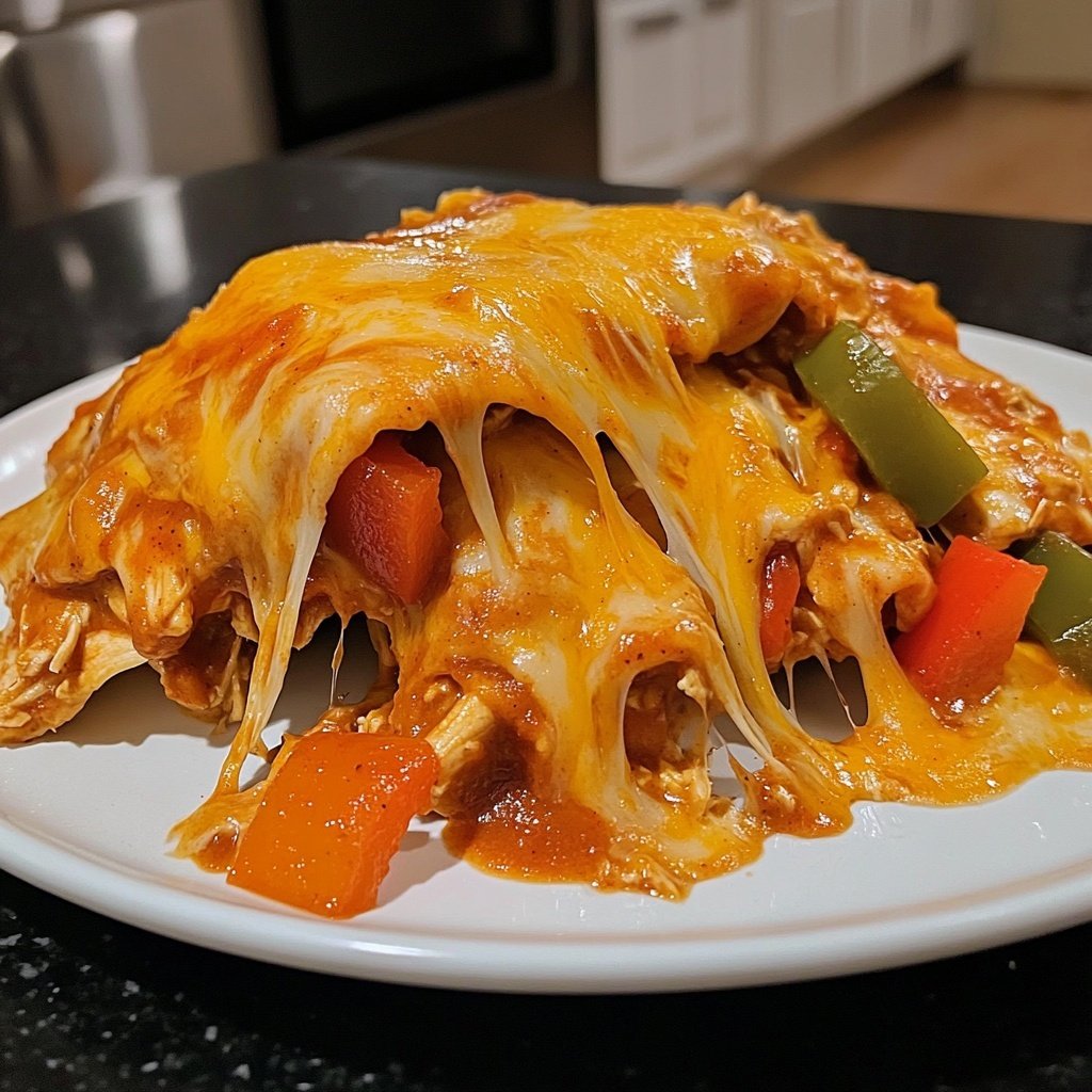 Family-Favorite Crockpot Chicken Enchilada Filling