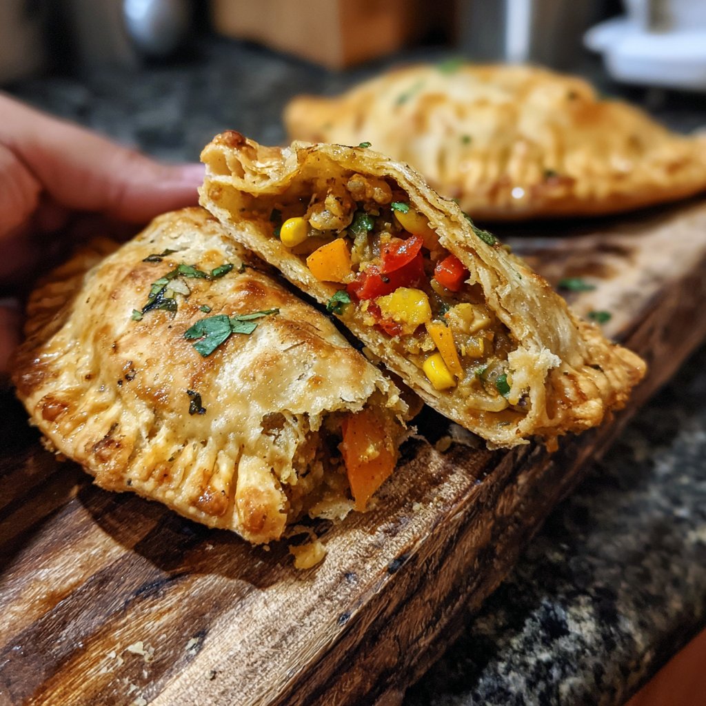Super Bowl Veggie Empanadas