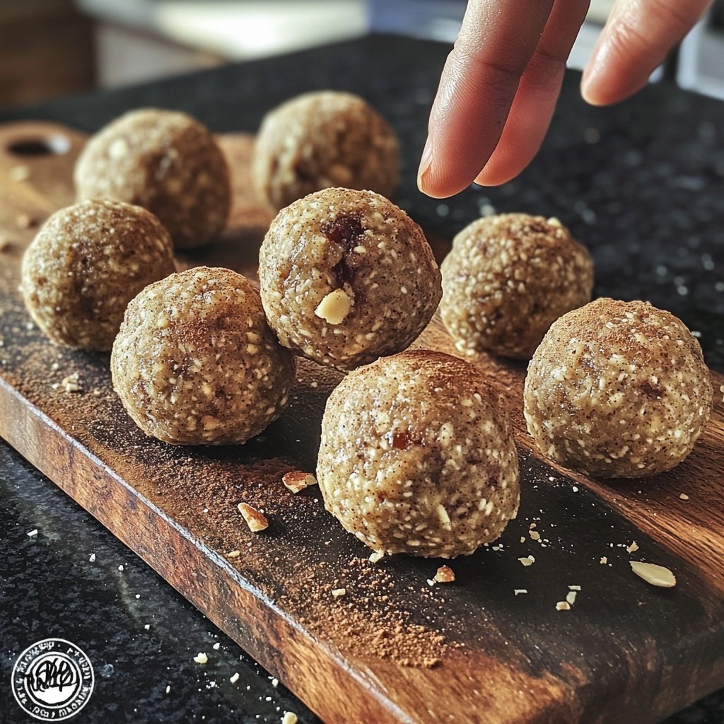 Protein Balls with Cinnamon