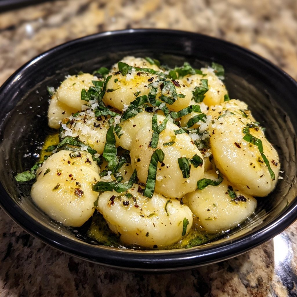 Ricotta and Lemon Gnocchi for Two
