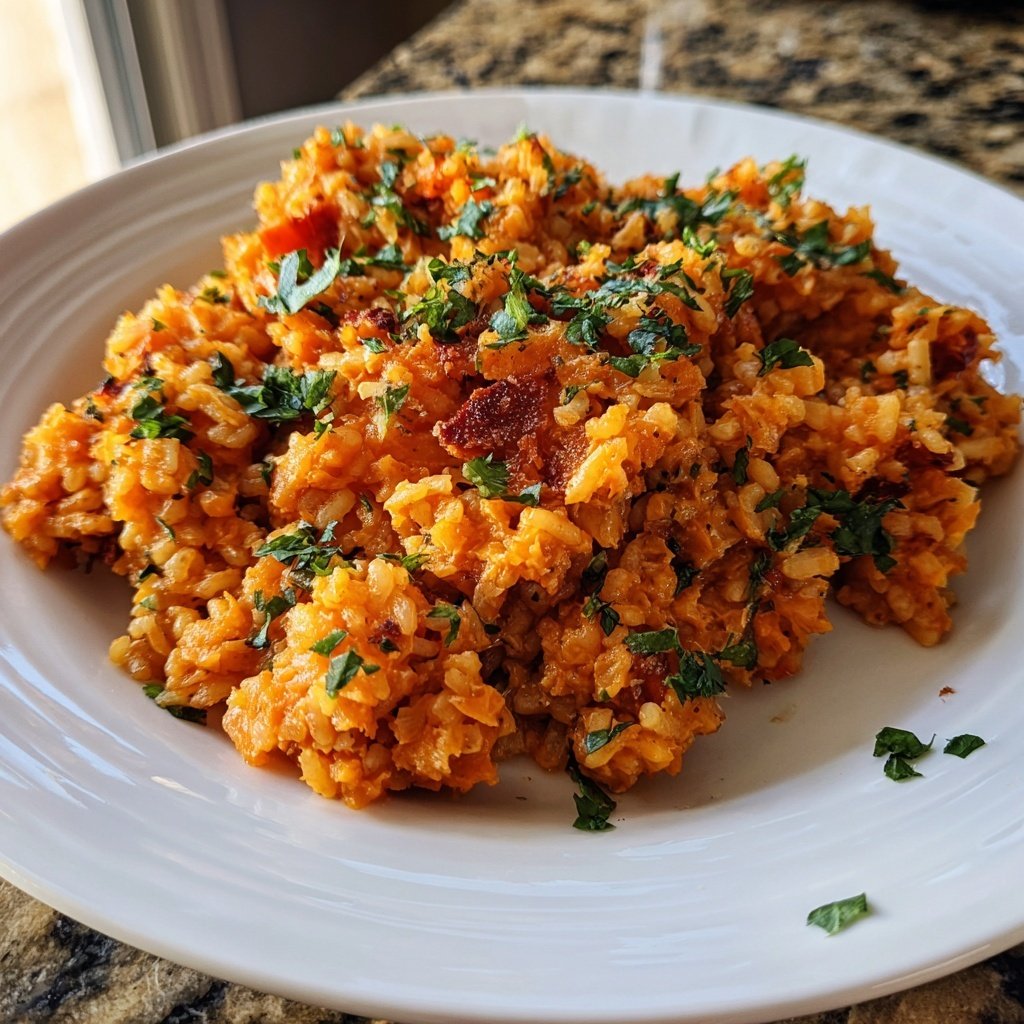 Smoky Paprika Sweet Potato Rice