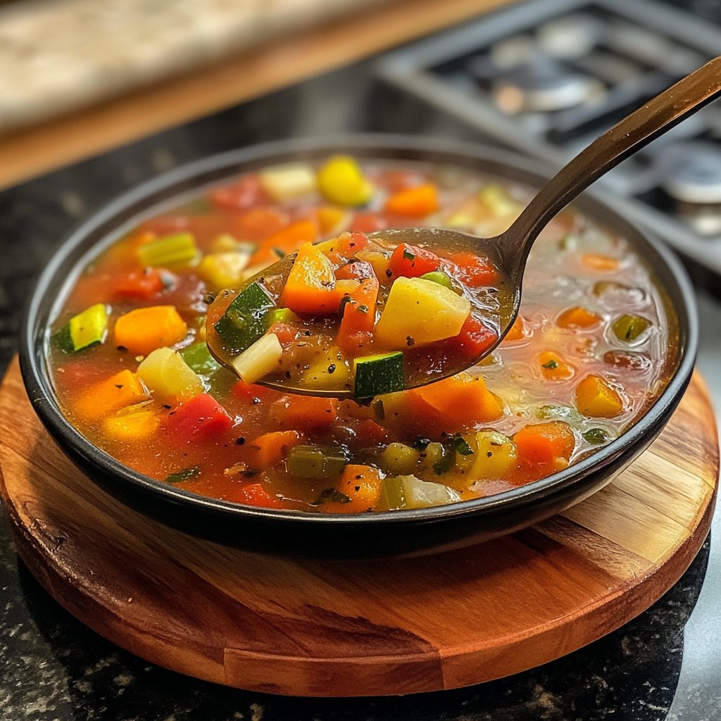 Quick Vegetable Soup Recipe