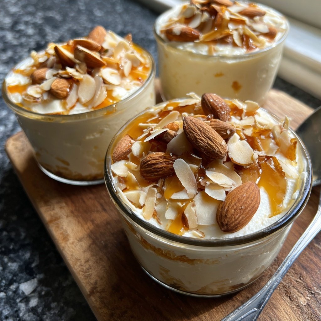 Vanilla Almond Yogurt Cups